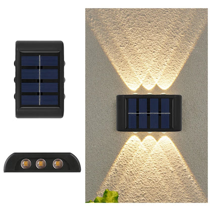 6LED Solar-Wandleuchte