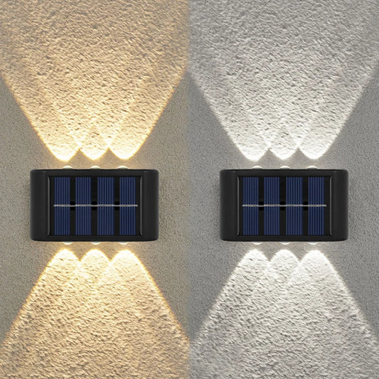 6LED Solar-Wandleuchte