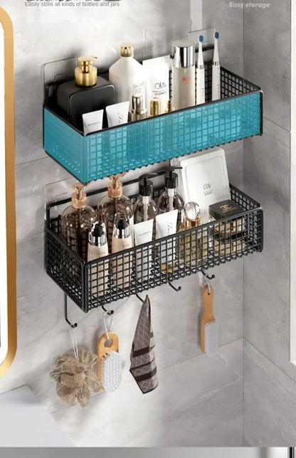 Doppelschichtiger Badezimmer-Gitter-Organizer