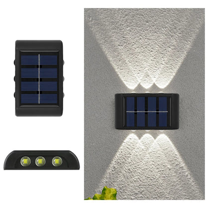 6LED Solar-Wandleuchte